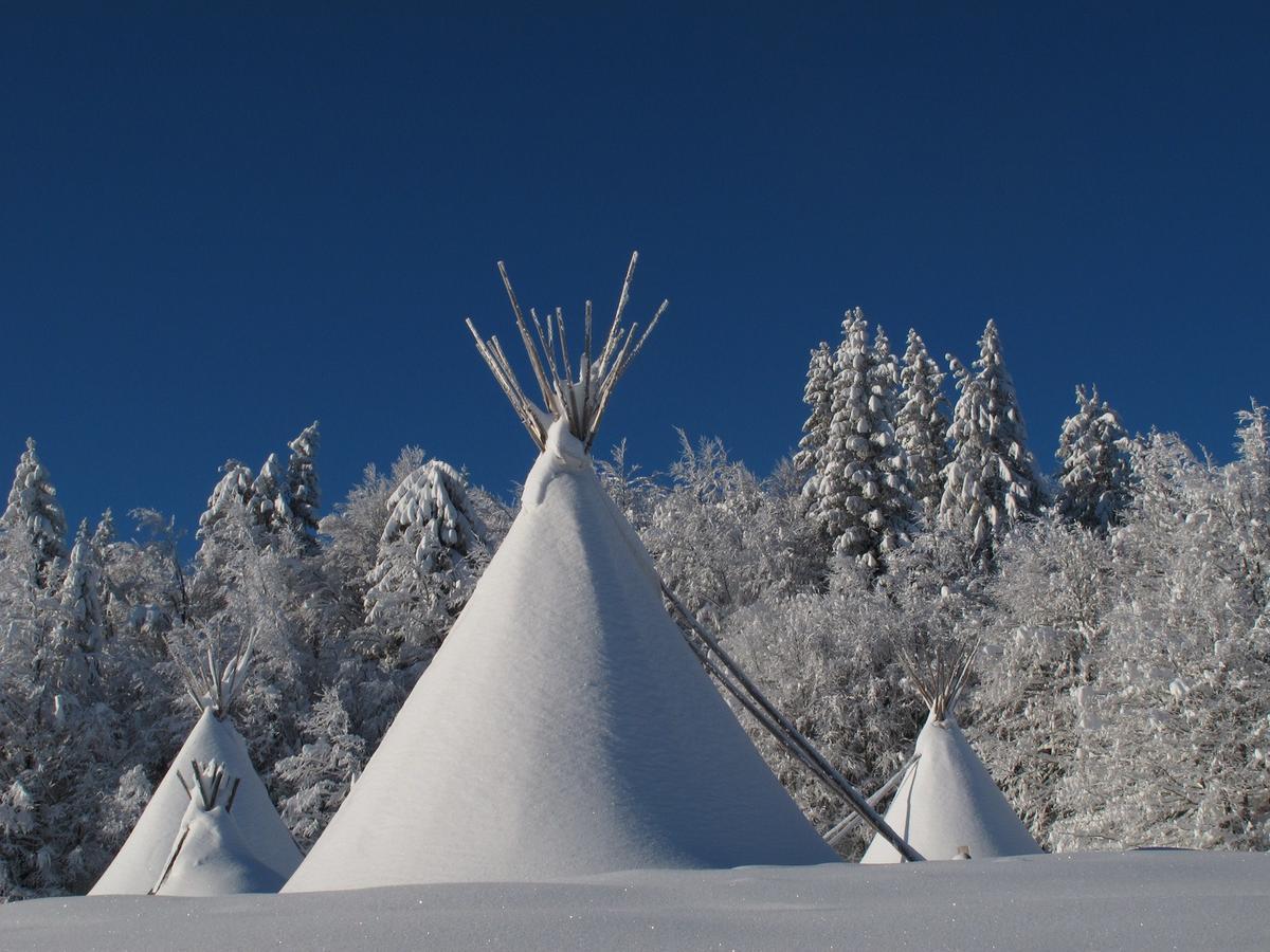 Village Tipi La Féclaz Extérieur photo