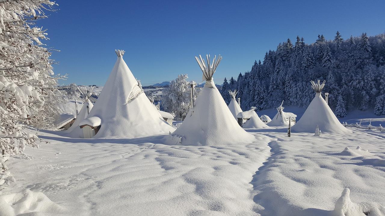Village Tipi La Féclaz Extérieur photo
