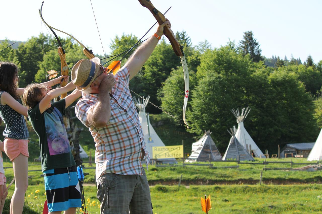 Village Tipi La Féclaz Extérieur photo