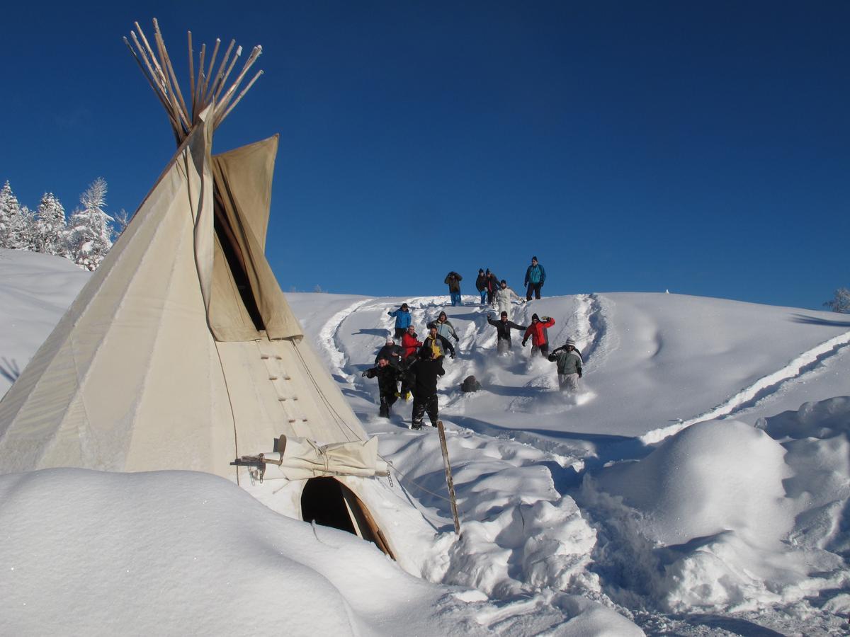 Village Tipi La Féclaz Extérieur photo