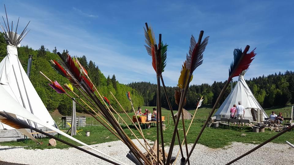 Village Tipi La Féclaz Extérieur photo