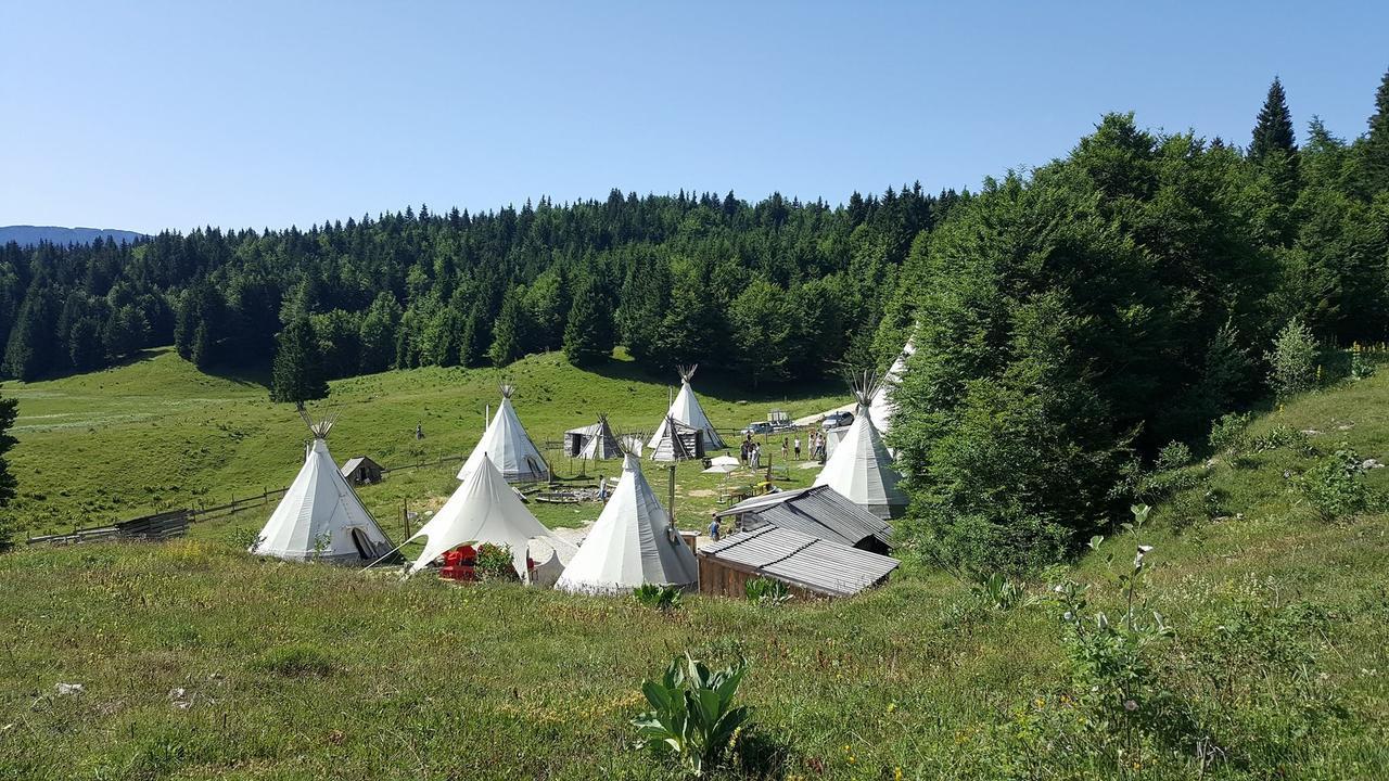 Village Tipi La Féclaz Extérieur photo