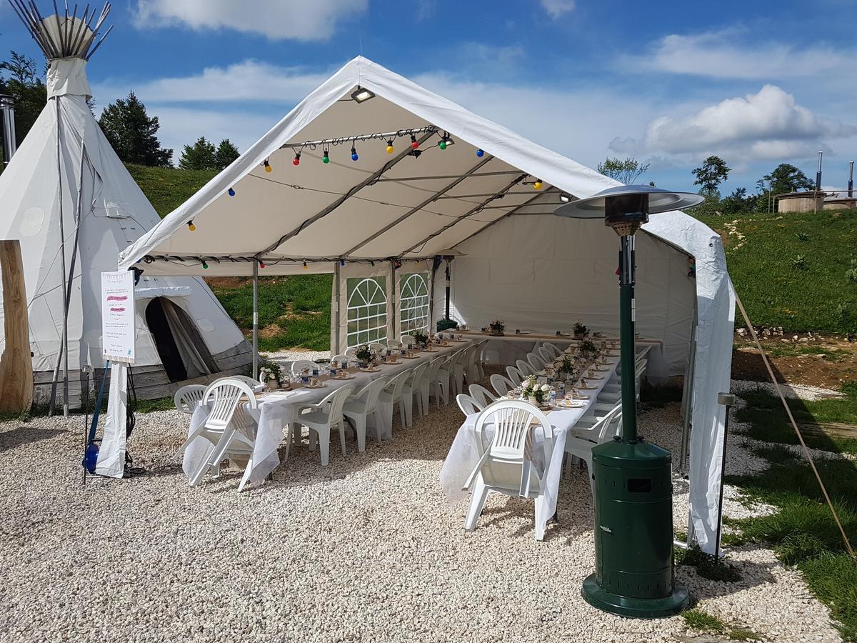 Village Tipi La Féclaz Extérieur photo