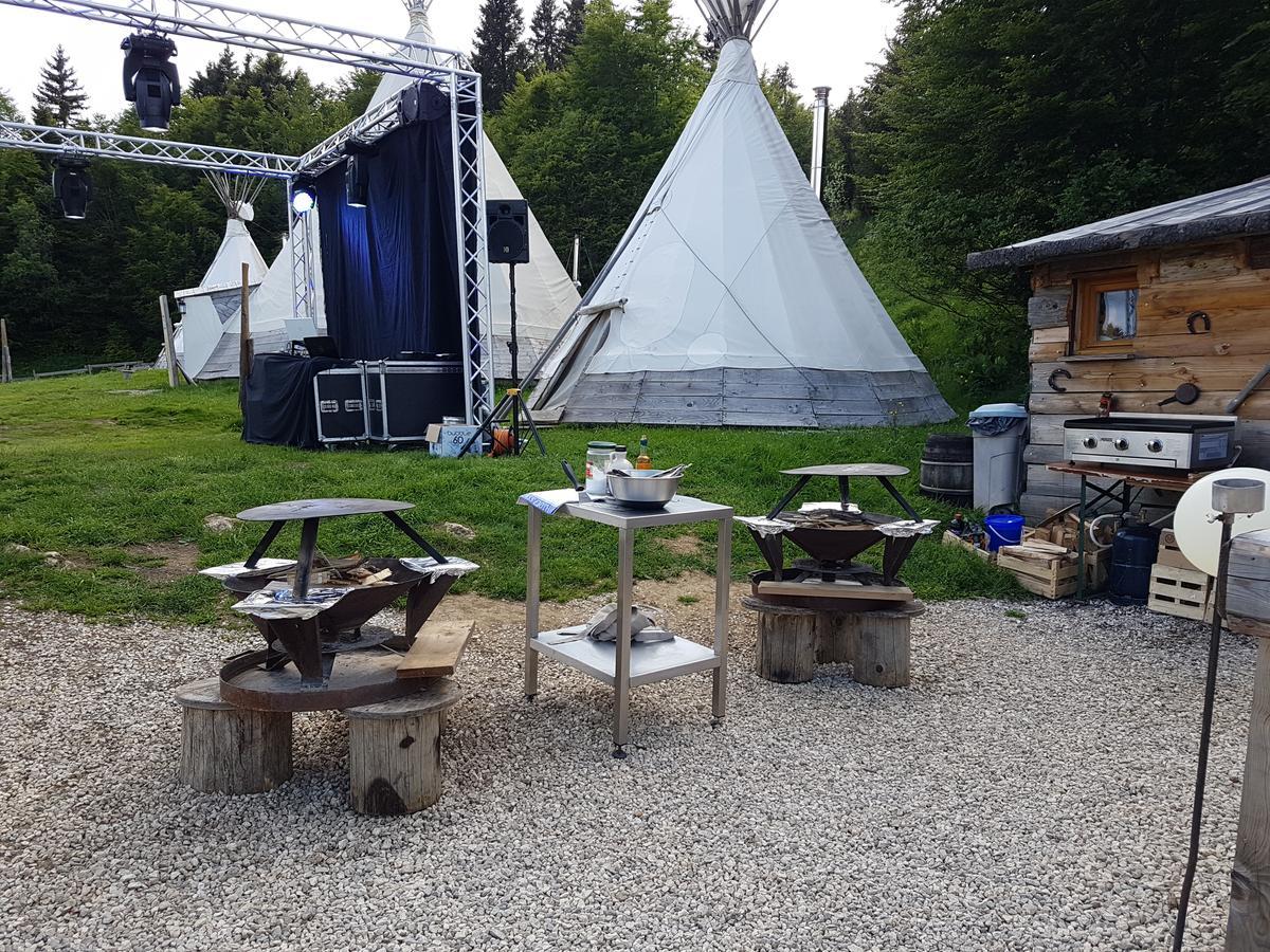 Village Tipi La Féclaz Extérieur photo