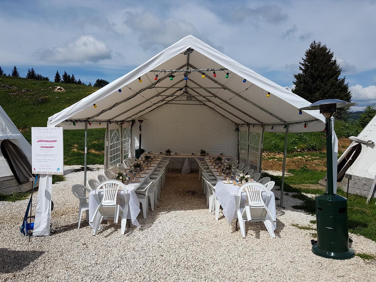 Village Tipi La Féclaz Extérieur photo